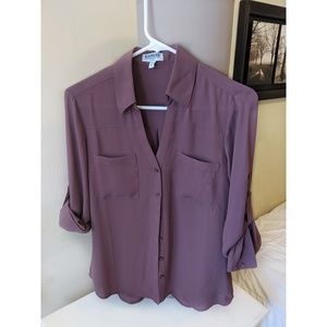 EXPRESS Slim Fit Portofino Shirt